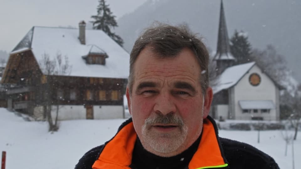 Ulrich Freidli, Präsident der Hagelabwehrverbandes Mittelland Emmental.