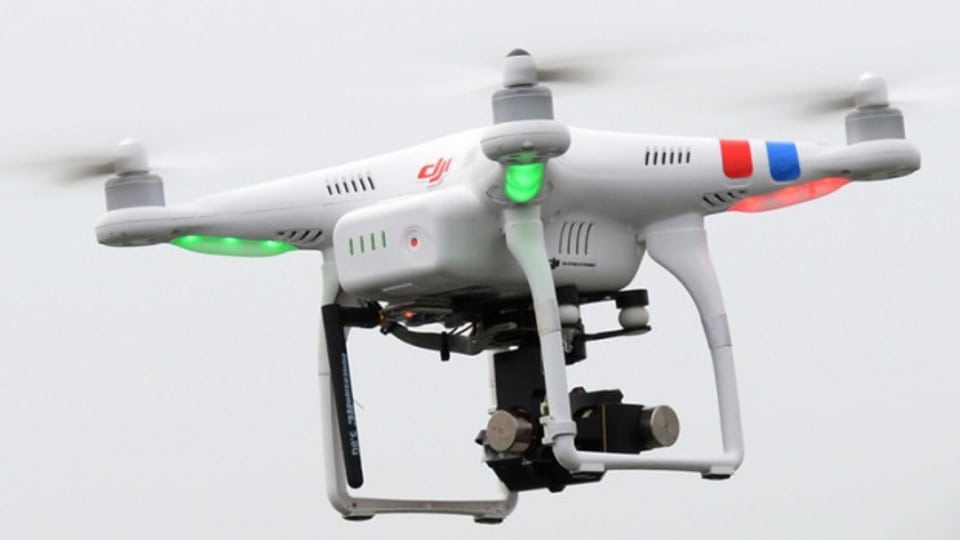Drohnen können hochauflösende Aufnahmen machen.