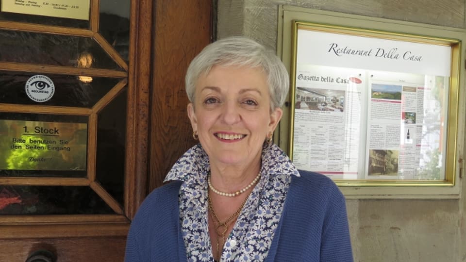 Silvia Küng, Wirtin im Della Casa – von 1980 bis 2002.