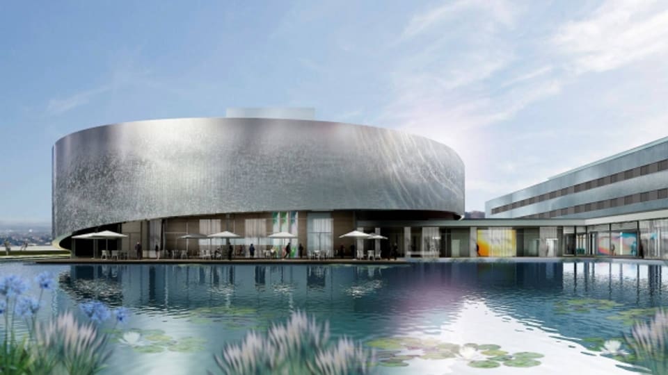 «Aquatis», so heisst das Süsswasseraquarium, das in Lausanne gebaut wird.
