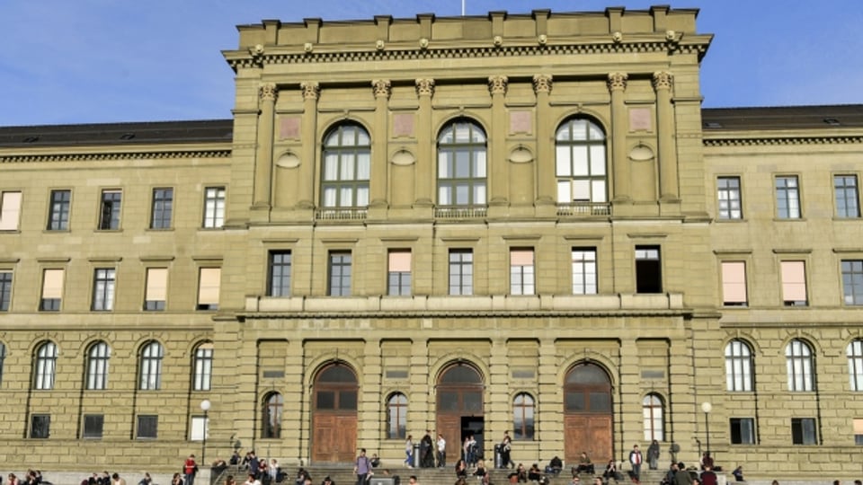 Die ETH Zürich ist Bestandteil des Hochschulquartiers.