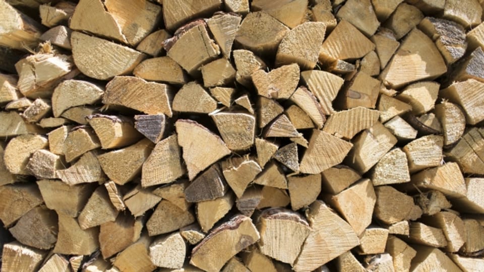 Die Walliser Förster können ihr Brennholz nicht verkaufen.