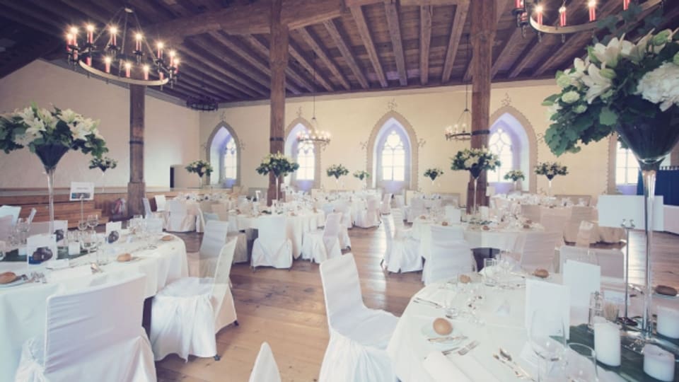 Der Rittersaal steht 2018 nicht für Hochzeiten zur Vefügung.