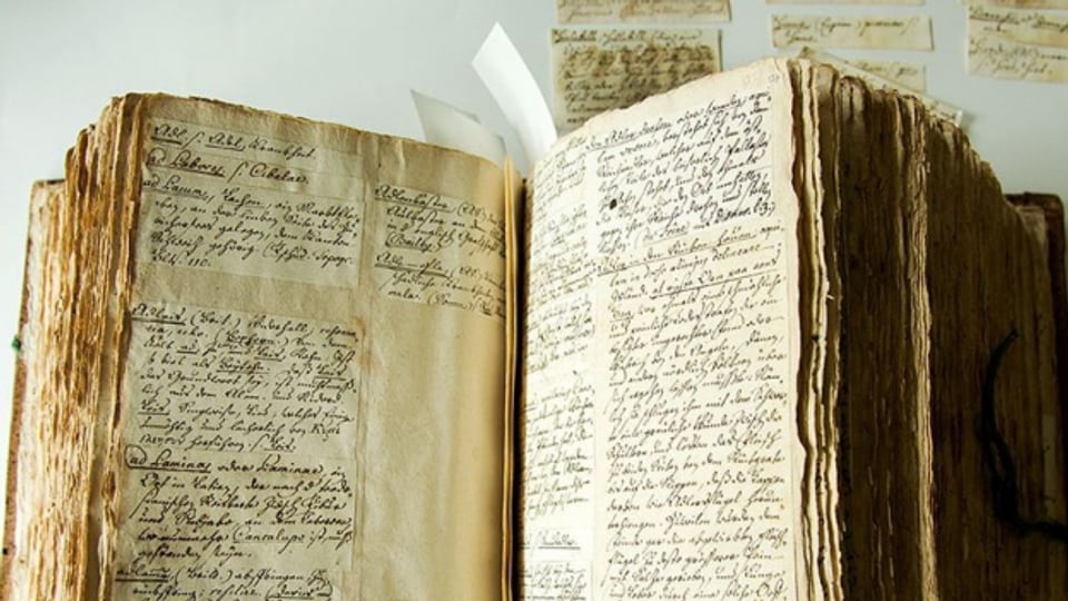 Mangels Interesse ungedruckt: Grösstes deutsches Wörterbuch des 18. Jahrhunderts in Basel