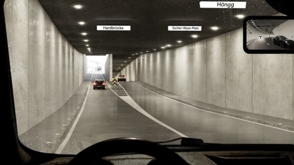Der Tunnel soll das Quartier vom Verkehr entlasten