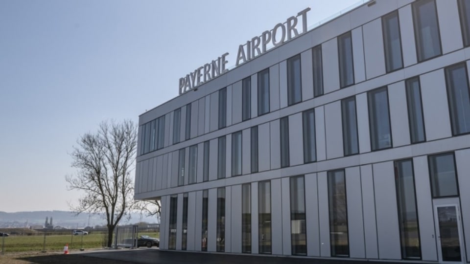 Das neue Terminal am Flugplatz Payerne.