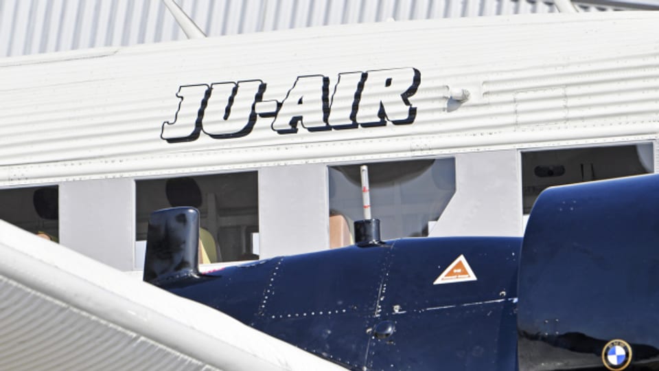 Nur noch eine Maschine der Ju-Air hebt ab