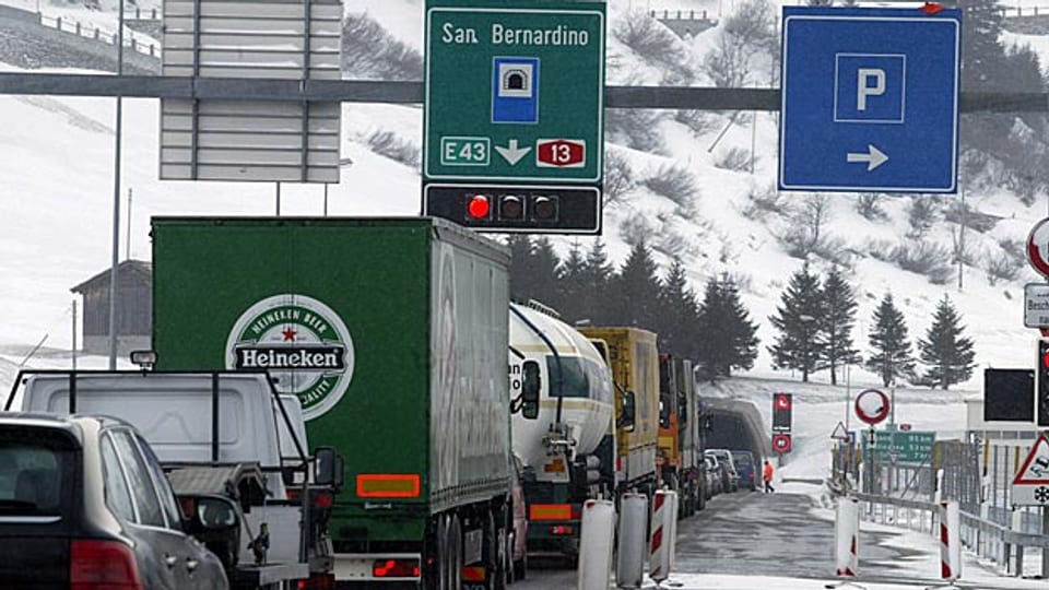 In Hinterrhein soll die Autobahn ausgebaut werden.