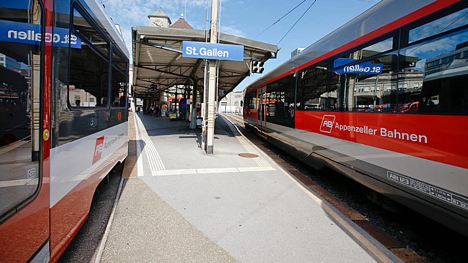 Die Bauarbeiten für die Durchmesserlinie von St. Gallen nach Appenzell starten im kommenden Frühjahr.