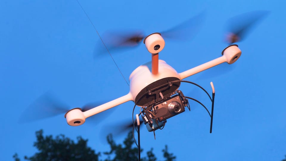 Sechs Deutsche Polizeien arbeiten schon länger mit Mini-Drohnen.