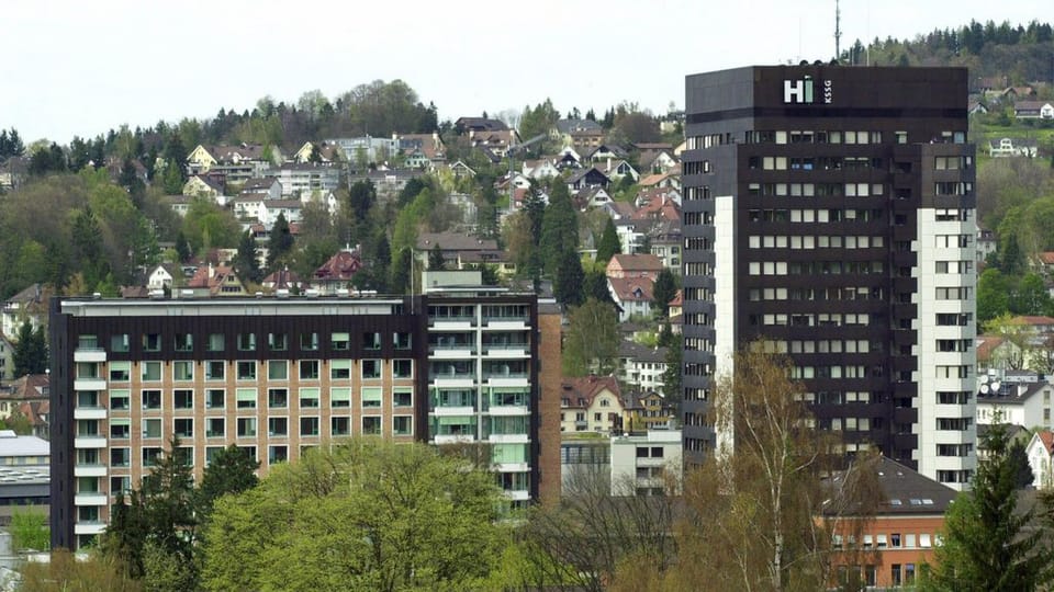Das Kantonsparlament St. Gallen diskutiert über die Spital-Immobilien.