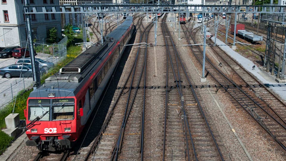 Am Bahnhof St. Gallen verkehren 30 Prozent mehr Züge.