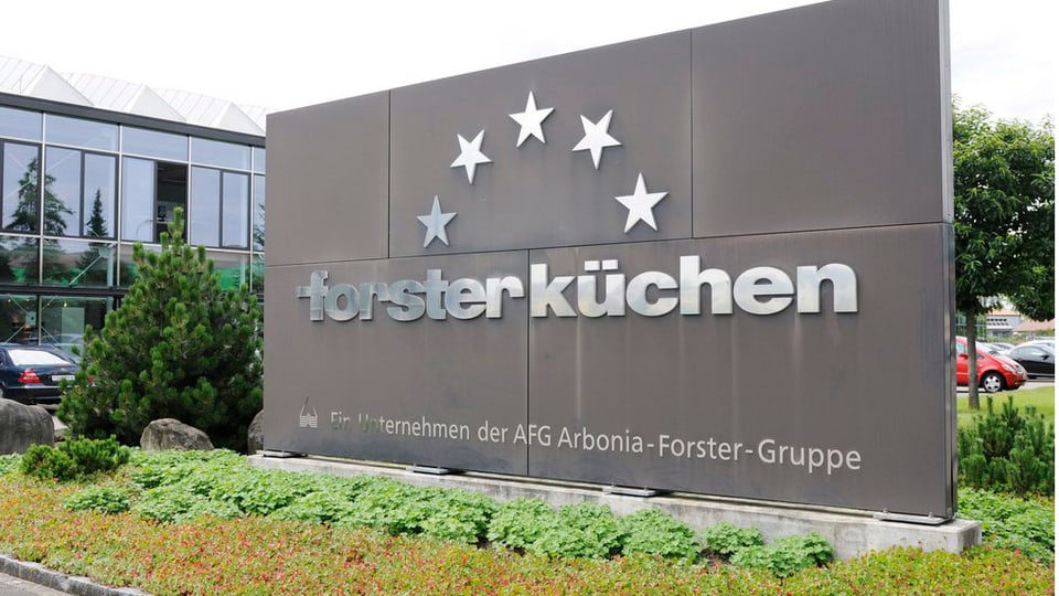 Die Schweizer Küchenherstellerin Forster kommt in deutsche Hände.