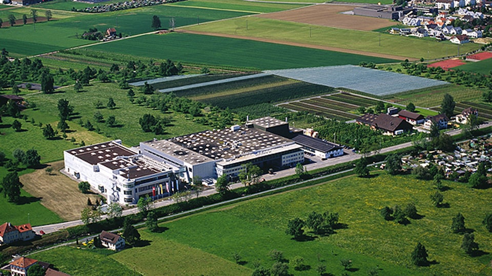 Produktionsgebäuder der STI-Group in Steinach.