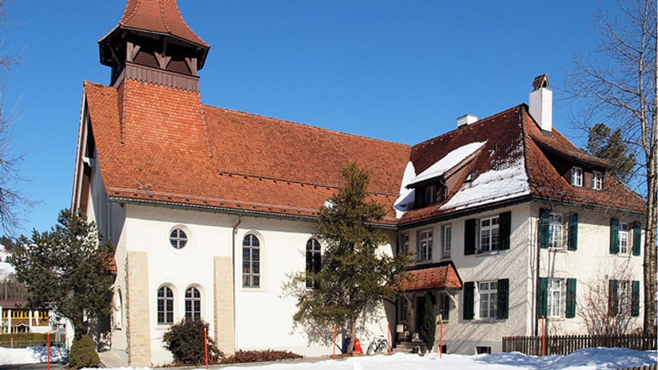 Die evangelische Kirche in Appenzell.
