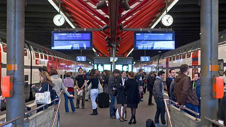 Die Massnahmen führten zu einer Halbierung der Vorfälle am Bahnhof Winterthur.