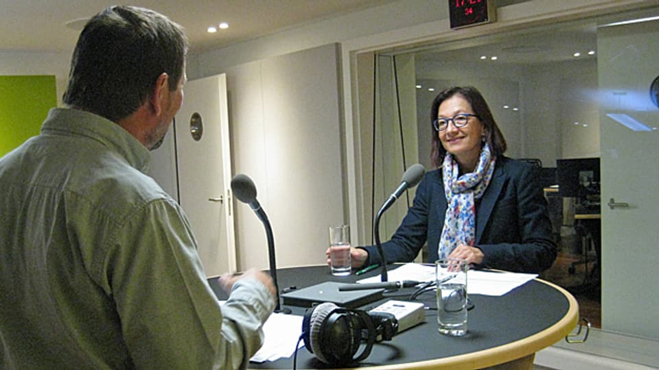 Yvonne Gilli von den Grünen (SG) zu Gast beim «Regionaljournal Ostschweiz».