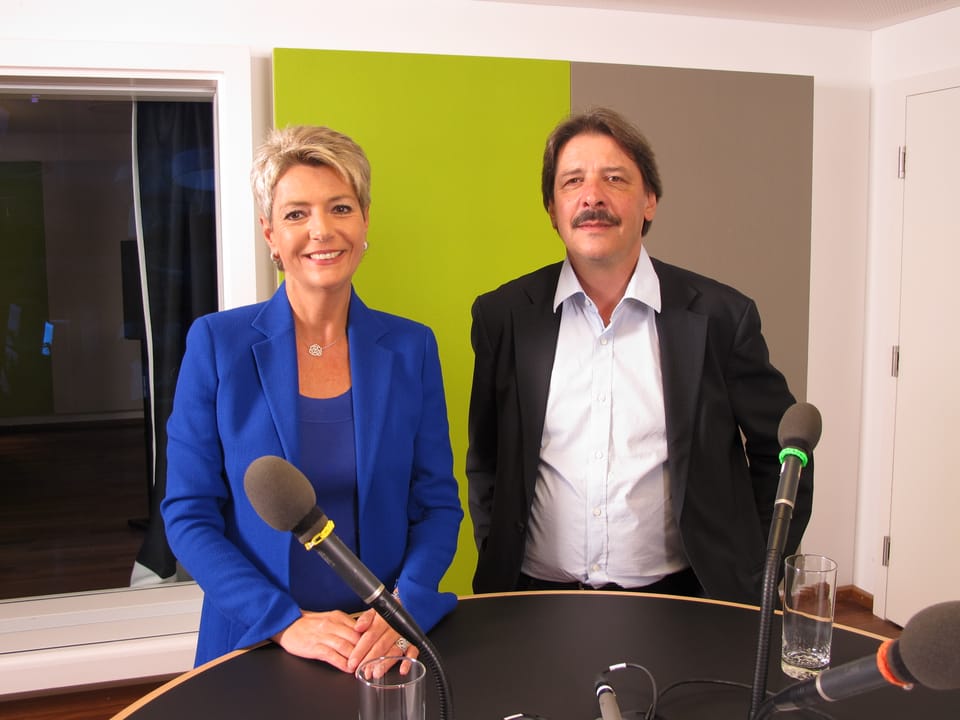 Ständeratswahl SG: Karin Keller-Sutter und Paul Rechsteiner