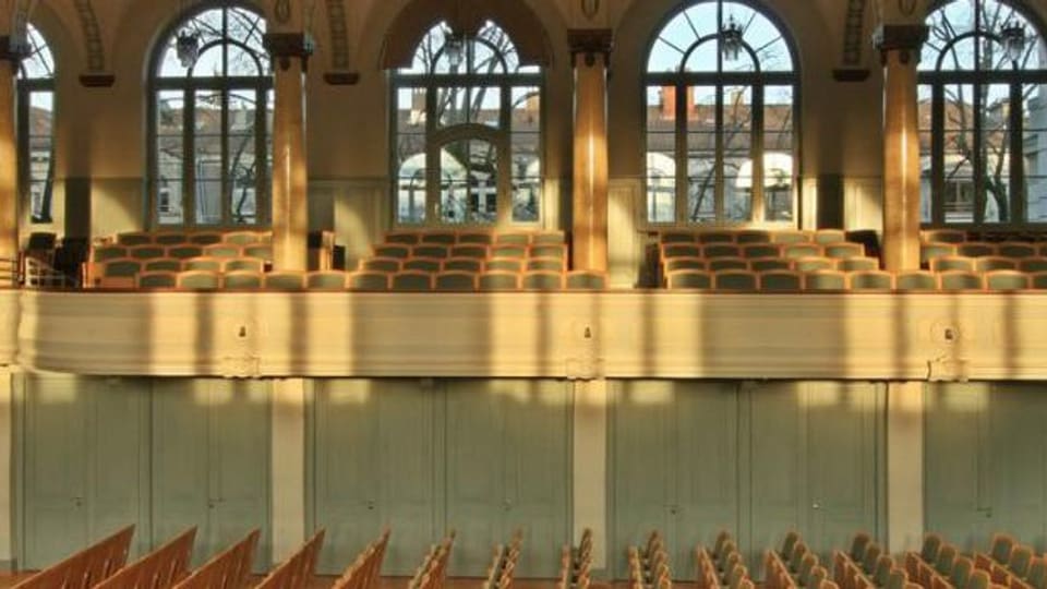 Tonhalle St. Gallen verbessert Akustik