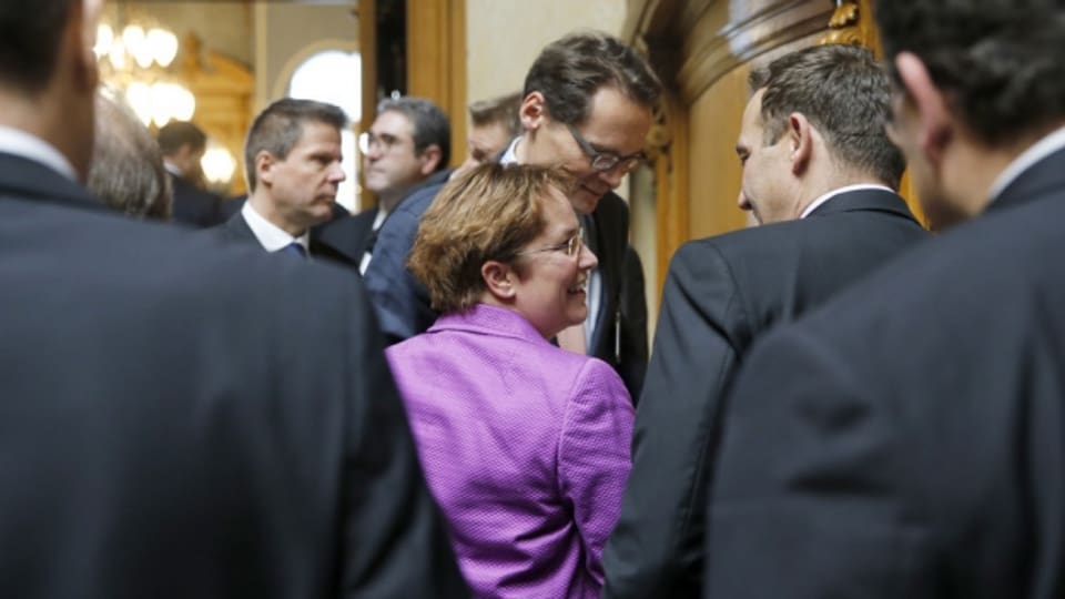 Magdalena Martullo-Blocher politisiert seit Anfangs Dezember in Bern.