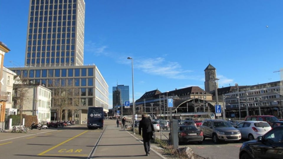 Die Stadt St.Gallen will das Quartier am Bahnhof aufwerten.