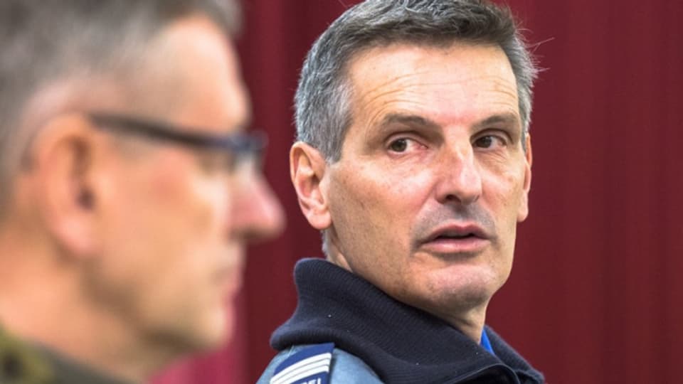 Waler Schlegel, Kommandant der Kantonspolizei Graubünden, zieht eine positive Bilanz zum WEF 2016