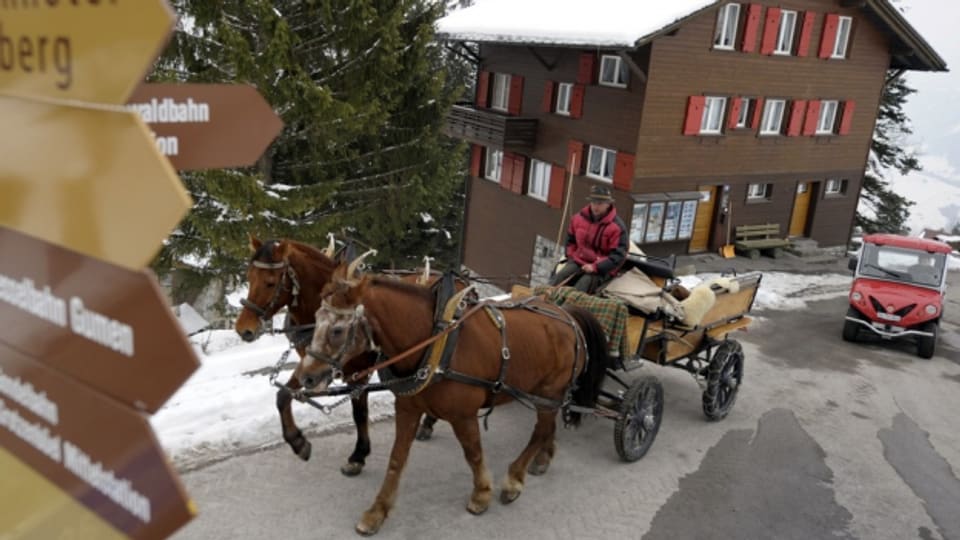 Braunwald vermarktet sich selbst als autofreie Ferienregion.