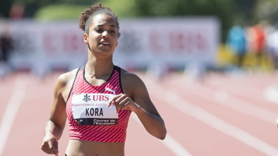 Sprinterin Salomé Kora.