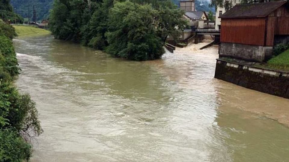 Zwei Drittel der Glarner leben in Siedlungen im Hochwassergebiet.