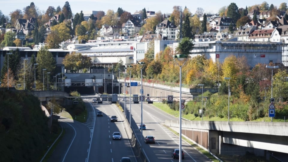 Stadt St. Gallen rechnet mit Mehrverkehr auf der Stadtautobahn.