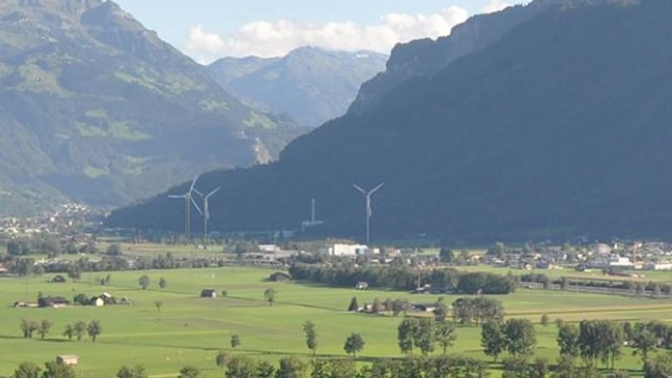 So soll der Windpark im Glarnerland aussehen.