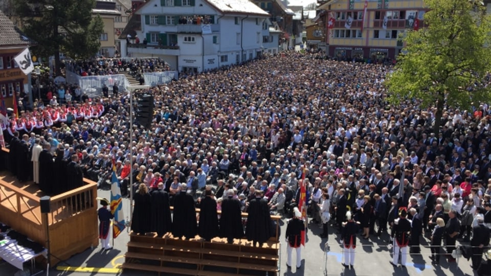 Landsgemeinde Appenzell 2017 mit umstrittenen Geschäften