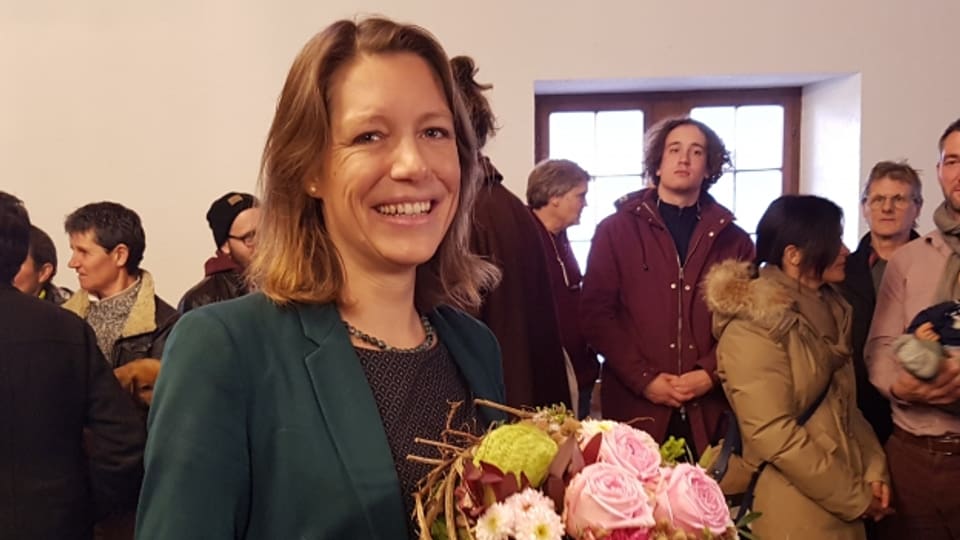 Sonja Lüthi wird im zweiten Wahlgang in den Stadtrat gewählt.