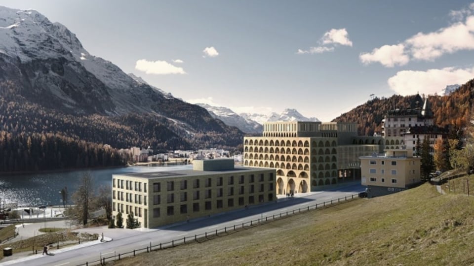 Zwei Hotels wehren sich gegen ein Gesundheitshotel in St. Moritz