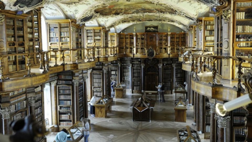 Die Stiftsbibliothek zäht jedes Jahr über 100'000 Besucher.