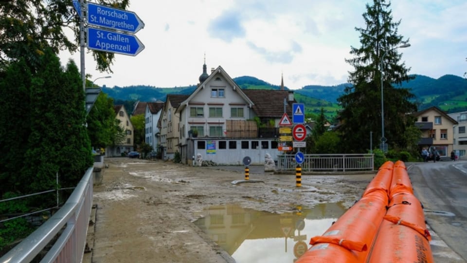 Rund 35 Millionen Franken: Soviel soll für den Hochwasserschutz in und um die Stadt Altstätten im St.Galler Rheintal investiert werden.