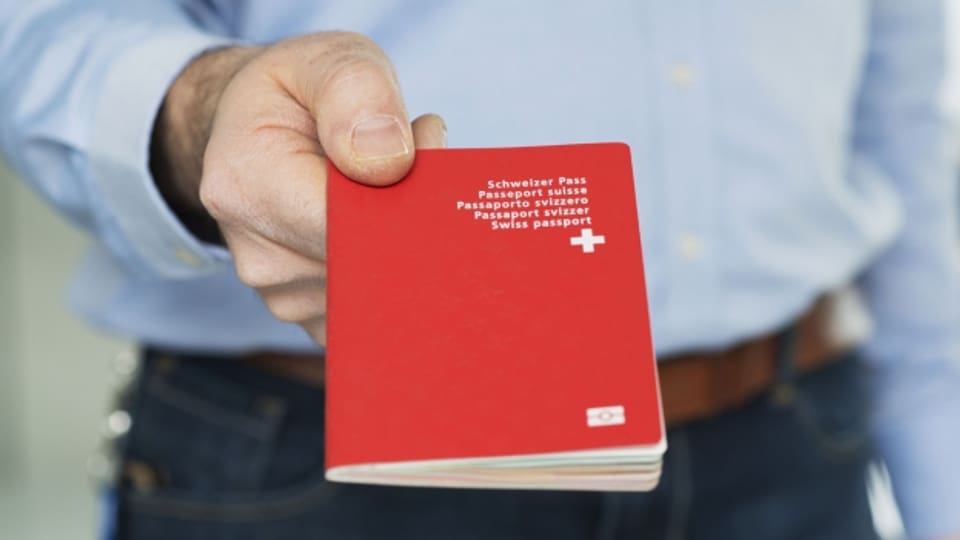 Stein des Anstosses: der Schweizer Pass.