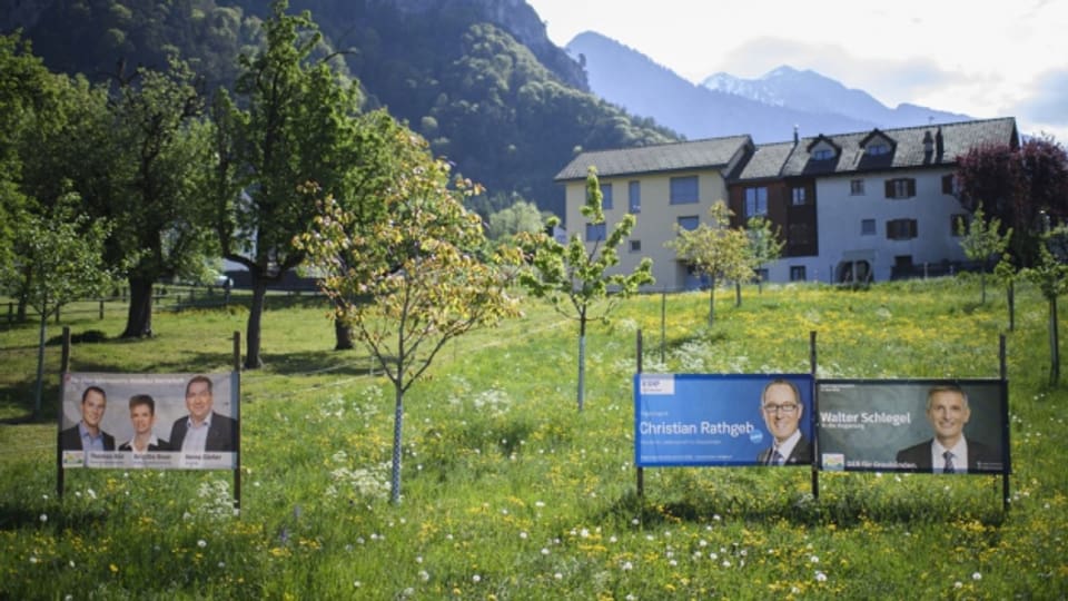 Der Wahlkampf in Graubünden ist in vollem Gang.