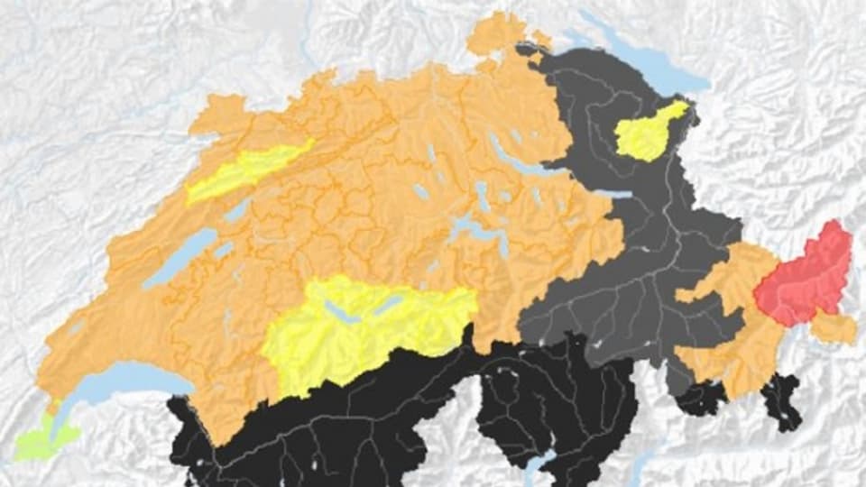 In weiten Teilen der Ostschweiz gilt ein Feuerverbot.
