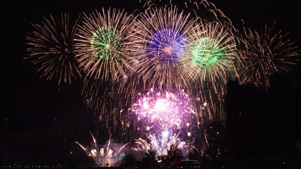 Höhepunkt am Seenachtsfest: das grosse Feuerwerk