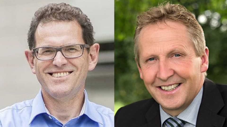 Jakob Stark und Markus Hausammann wollen für die SVP Thurgau in den Ständerat.