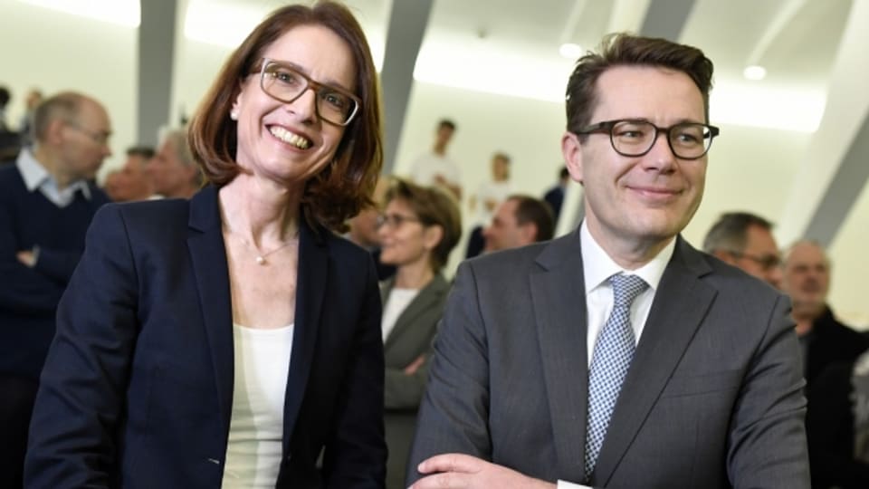 Susanne Vincenz-Stauffacher und Beni Würth holen am meisten Stimmen .
