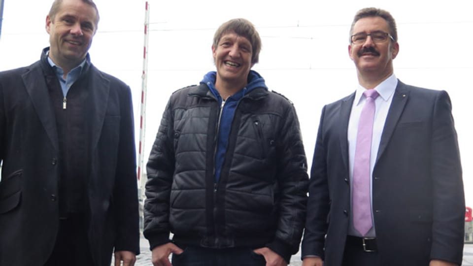 Drei Kandidaten fürs Rorschacher Stadtpräsidium.