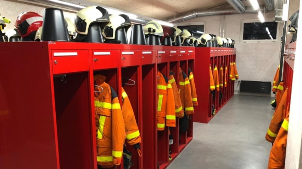 Im neuen St. Galler Feuerwehrdepot sollen auch Frauen Platz haben