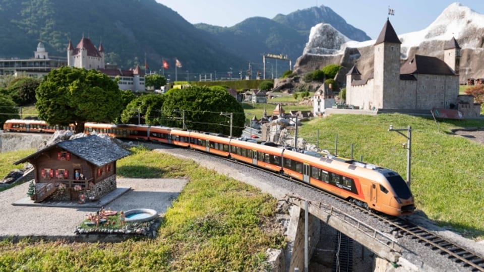 Das Modell «Traverso» der Südostbahn ist im Massstab 1:25 gebaut und ein perfektes Abbild des Originals.