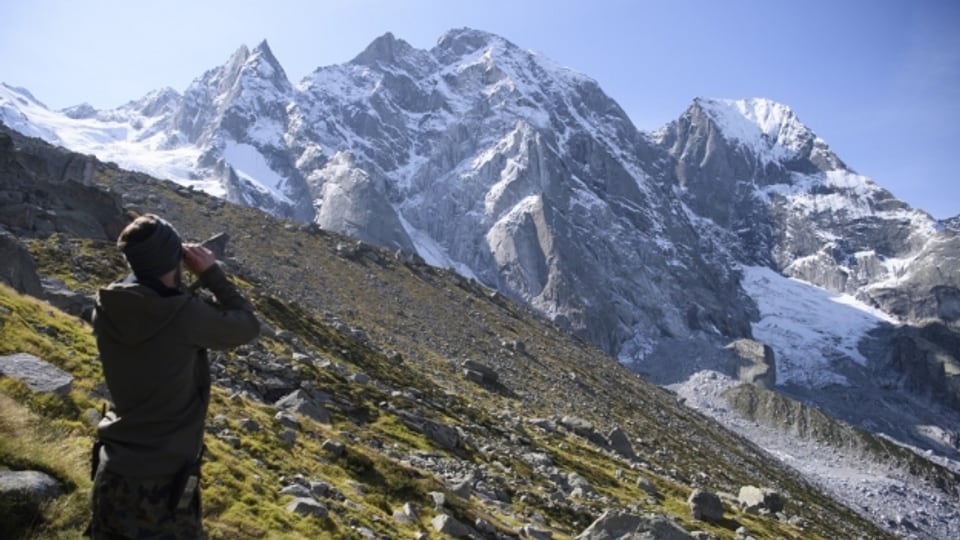 Am Piz Cengalo ereignete sich im Sommer 2017 ein verheerender Bergsturz.
