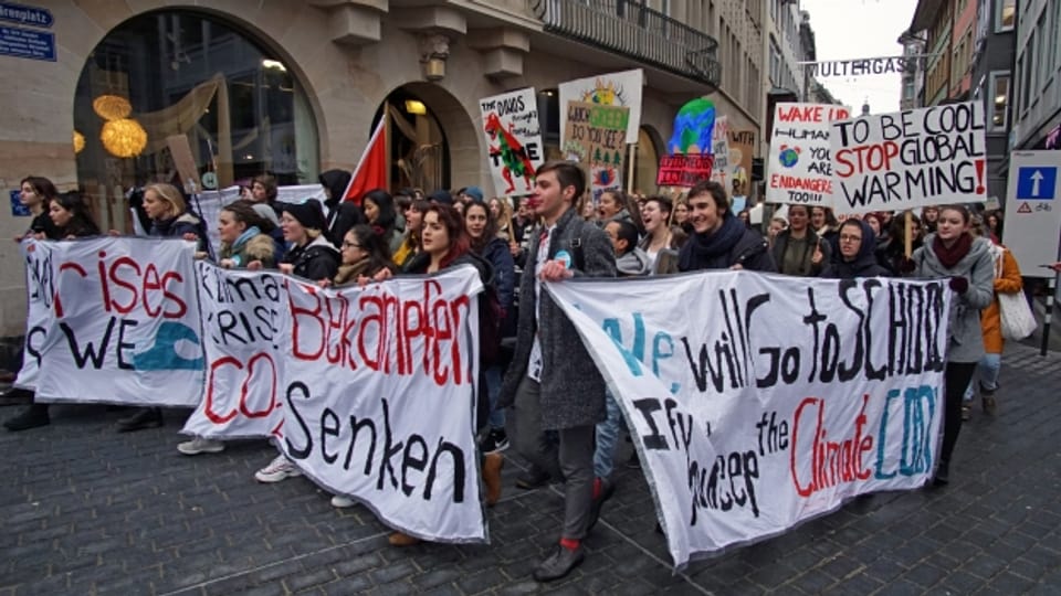 Symbolbild: Nach den Klima-Demos in St. Gallen wurden zwei Jugendliche verurteilt.