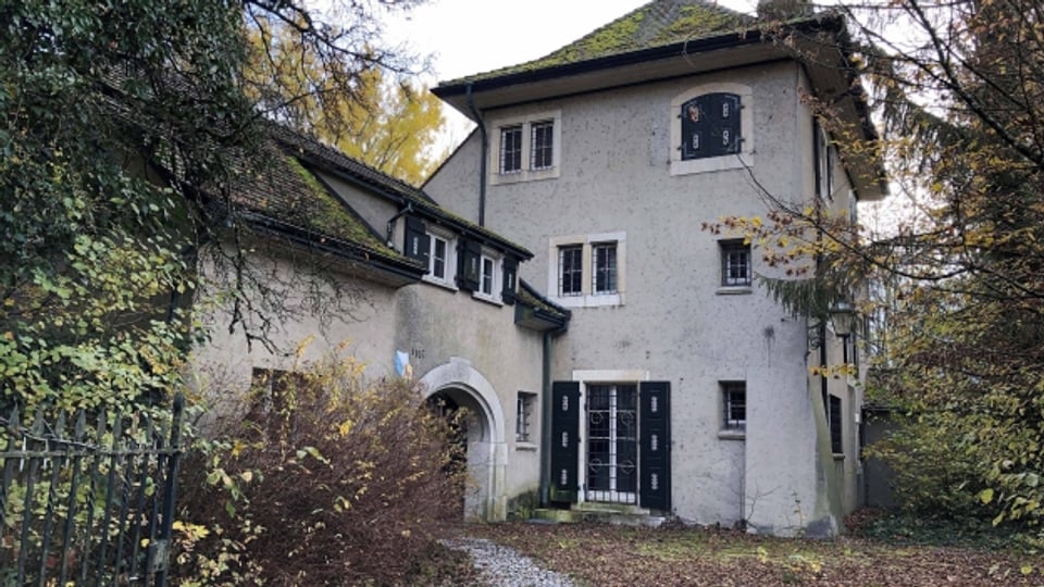 Die Villa Wolfenstein ist eine der letzten Liegenschaften, die im Konkursverfahren Rolf Erb versteigert wird.