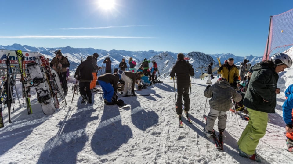 Die Bündner Skigebiete ziehen eine positive Festtagsbilanz. Die Gästezahlen stiegen um über elf Prozent.
