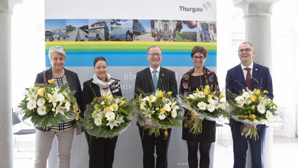 Thurgauer Regierung in neuer Zusammensetzung
